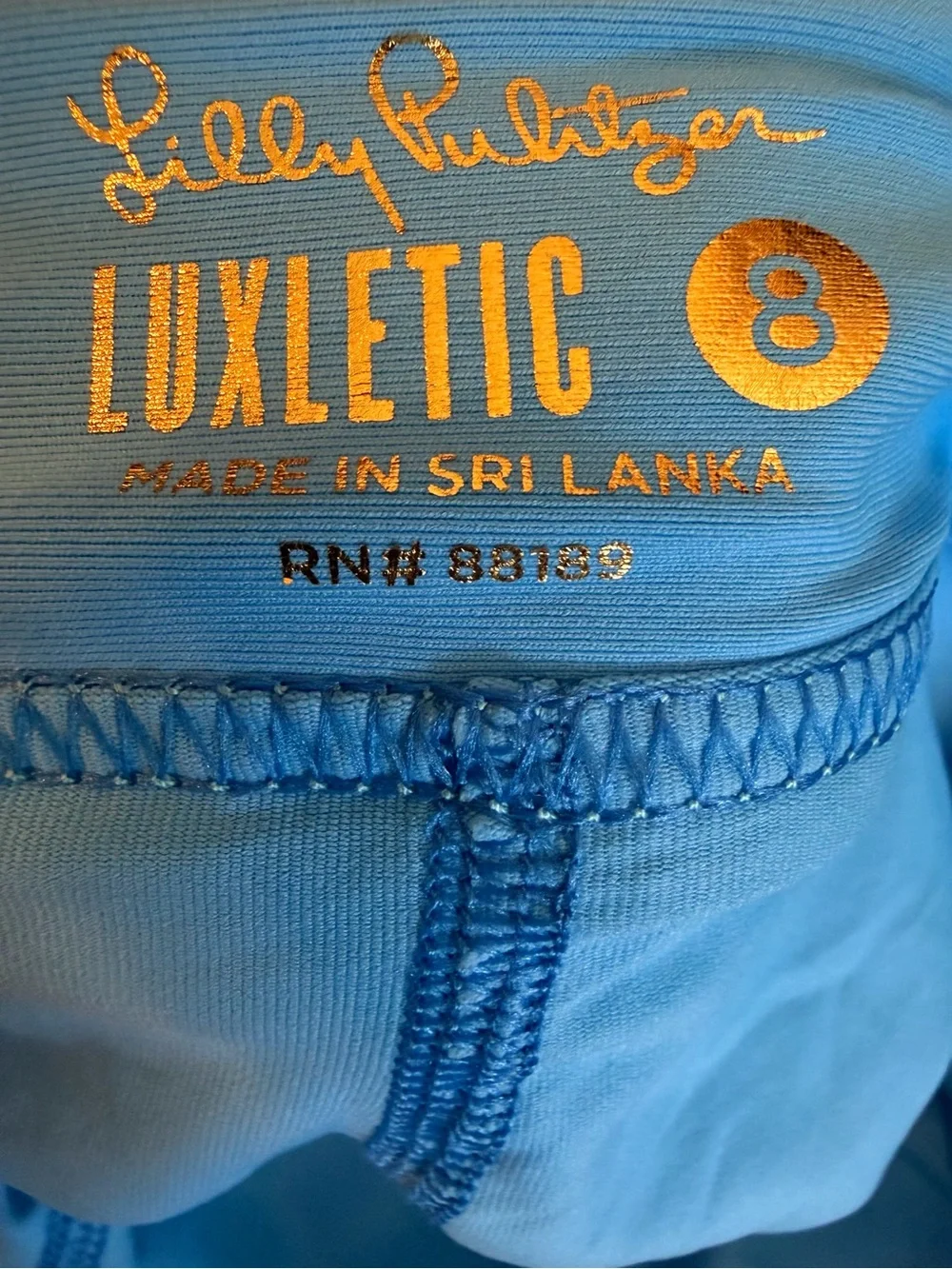 LILLY PULITZER Daphne Skort Luxletic Toile Me About It size SPF 50+ size 8 - Picture 7 of 8